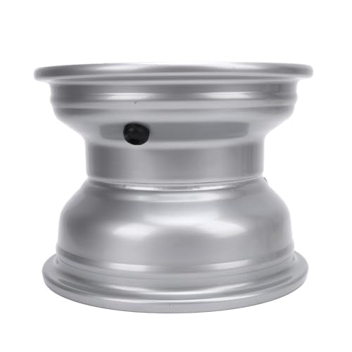 18X9.50 8 ATV Wheel Rim Aluminum Alloy High Strength 8 Inch Wheel Rim Hub Go Karts Carts Silver (Four Hole (Hole Spacing: 110mm / 4.33in) - size: Four Hole (Hole Spacing: 110mm / 4.33in
