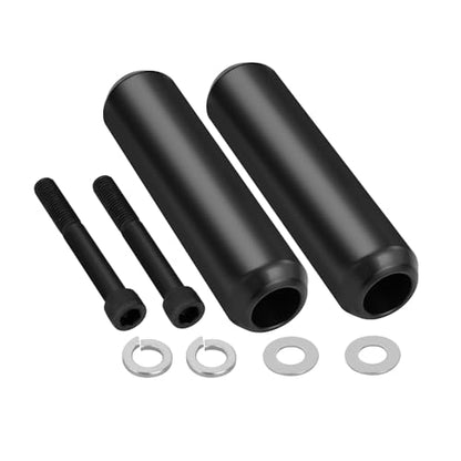 6.5" Shock Mounts Frame Sliders Crash Bar Falling Protector Compatible with Indian Scout Bobber 2017-2026 (Smooth) - size: 6.5 Inch-Smooth