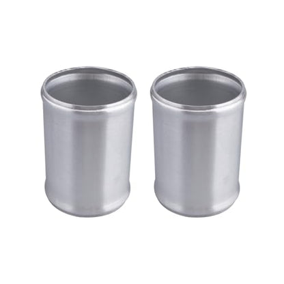 AC PERFORMANCE OD 2.75" Aluminum Tube Hose Joiner 2PCS - size: 2.75" (70mm)