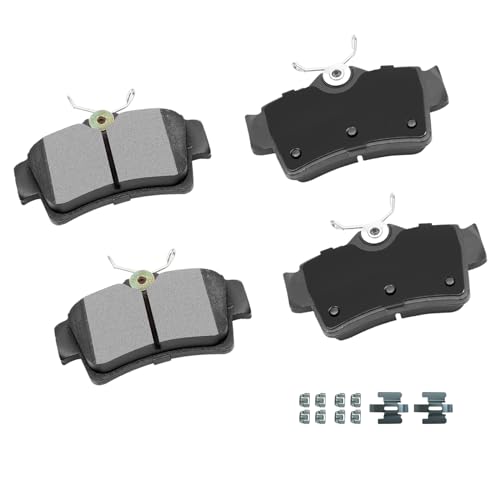 cciyu D627 Brake Pads w/Hardware Rear Disc Brake Pad Set - size: Rear[D627]
