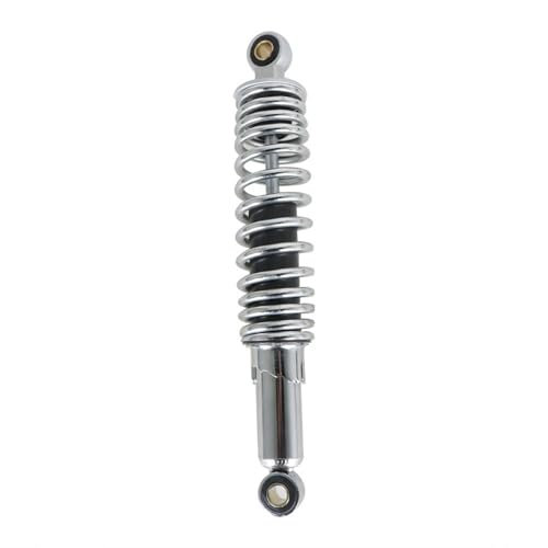 Motorcycle 1 Pair Universal 320mm 12.5” Rear Shock Absorbers Replacement for Suzuki Yamaha Honda XL 883 1200 ATV Go Kart Quad Dirt Sport Bikes (Chrome)