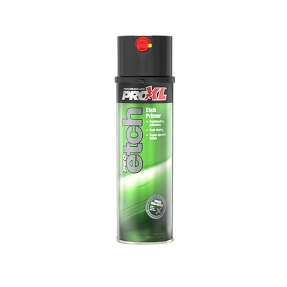 ProXL ProEtch Primer Aerosol - 500 ml | Acid Etch Primer for Bare Metal | Superior Adhesion & Corrosion Resistance | Fast Drying Formula | Ideal Base for Paint & Filler | Easy Application for Automotive Use