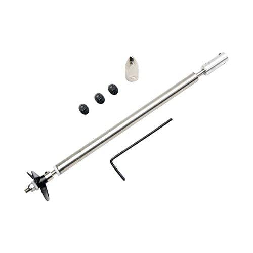 Fielect Drive Shaft w Propeller and Universal Joint for RC Boat, L200mm Shaft, L150mm Sleeve, D36mm Propeller, Fit for 3.17mm Motor Shaft - color: 3.17mm 20cm 15cm