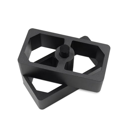 1.5 Inch Universal Billet Aluminum Leaf Spring Lowering Block Kit - size: 1.5 Inch