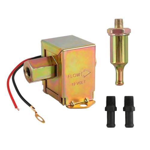 12V Universal Electric Fuel Pump EP014 For Metal Solid Diesel or Petro 4-6 PSI EP-014 - size: EP014 (4-6 PSI)