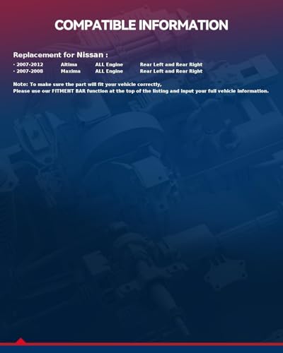 KAX Rear Brake Caliper for 2007-2012 Nissan Altima - size: 19-B2780A, 19-B2781A