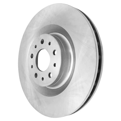 Detroit Axle - 4pc Brake Rotors for Fiat 2014-2020 500L, Disc Brake Rotors - size: 4R53307/kit