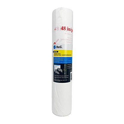 Reli. Masking Film 1 Roll | 180' x 48" | Pre-Folded Plastic