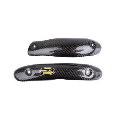 P3 Carbon Head Pipe Heat Shield Stock for Yamaha YZ250F 2014-2018