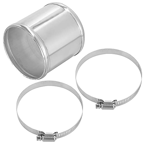 X AUTOHAUX OD 3" Length 3" Aluminum Alloy Tube Intercooler Pipe - size: 3 Inch
