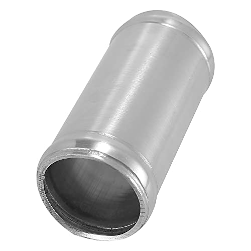 X AUTOHAUX Aluminum Alloy Hose Joint Pipe Set with 2 Clamps OD 1.38" 35mm Length 3" 76mm - size: 1.38"