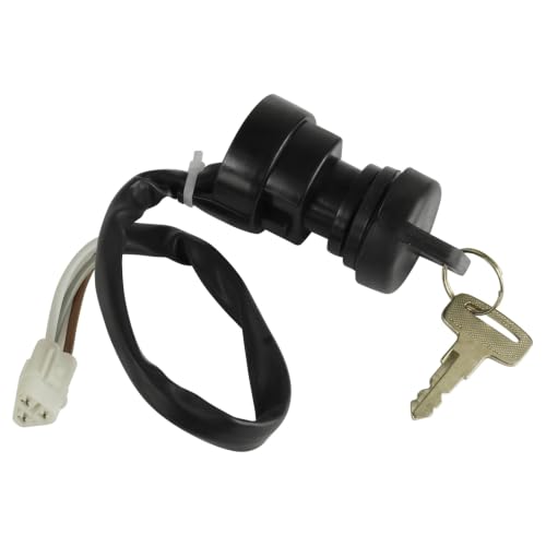 3B4-82510-00-00 2 Wires Ignition Switch Key for Yamaha ATV 4SH-82510-00-00