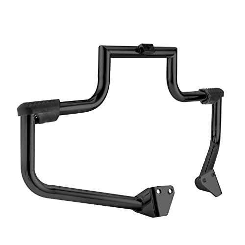 Mofun 1.25" Dyna Engine Guard Crash Bar Fit for Harley Dyna 2006-2017 - color: Black B