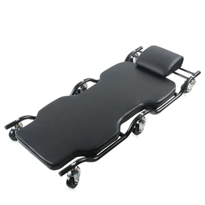 44-Inch Mechanic's Creeper, 450 lb, 2-Inch Low Profile for Auto Repair