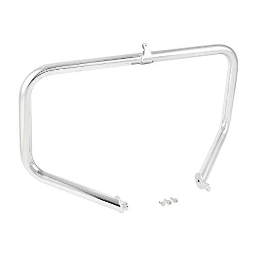 TCT-MOTORPARTS 1.38'' Highway Engine Guard Crash Guard Bar Fit for Harley Touring Road King Street Glide Road Electra Glide Tri Glide Ultra Limited 2009-2024 Chrome - color: Chrome(1.38'')