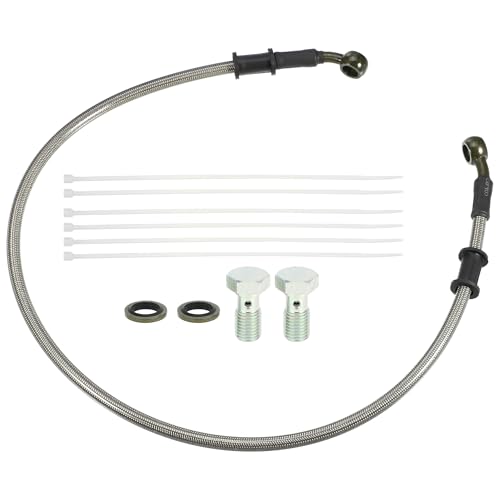uxcell 1 Set 70cm Motorcycle Hydraulic Brake Clutch Line Hose Universal - size: 70CM