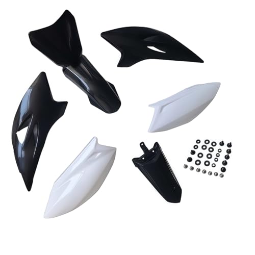 TTR 50 BLACK Plastic Body Fender Kit for Chinese TTR 50cc TTR50E Pit Dirt Bikes Including All Mounting Screw