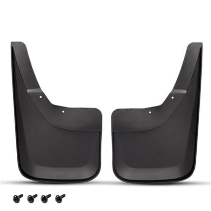 PIT66 Rear Mud Flaps Fit Silverado 1500 2014-2018, 2500/3500 2015-2018 - size: Fit Chevy Silverado 2014-2018 | Rear