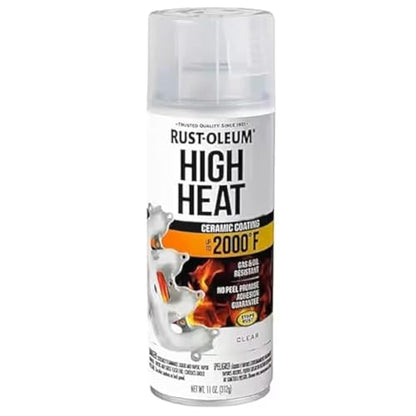 Rust-Oleum Automotive High Heat Spray Paint, Clear - color: Clear, size: 11 Ounce (Pack of 1)