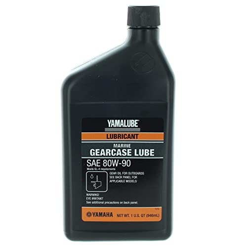 Yamaha New OEM 32 OZ. Lower Unit Gearcase Lube Quart, Acc-GEARL-UB-QT