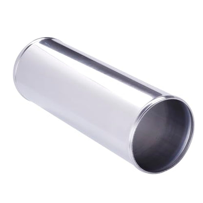 Aluminum Pipe Tube Intercooler Hose OD89mm(3.5"), 6061 Aluminu Air Intake Tube, Length 11.8" (300mm), Thickness 2mm Silver Aluminum Alloy Exhaust Pipe - size: OD89(3.5"), style: Straight