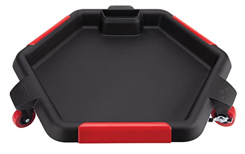 Performance Tool W4074 Automotive 2-in-1 Oil Drain Pan and Tool Caddy - style: 2 In 1 Drain Pan Tool Caddy