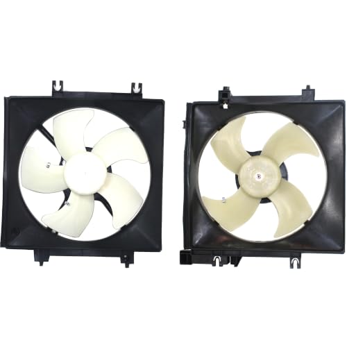 Garage-Pro Cooling Fan Assembly Set of 2 Compatible with 2005-2014 Subaru Legacy, Fits 2005-2014 Subaru Outback Driver and Passenger Side