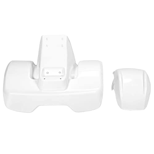 KUAFU Fender Kit Compatible with 78-85 ATC70 Mudguard Mud Flaps Fender - color: White, size: Front & Rear