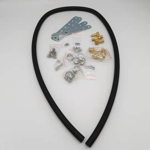 40k Transmission Oil Cooler Kit - color: Red