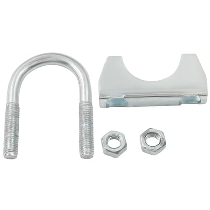 1-1/4'' U Bolt Muffler Exhaust Clamp, Pack of 2 - size: 1-1/4",2PCS