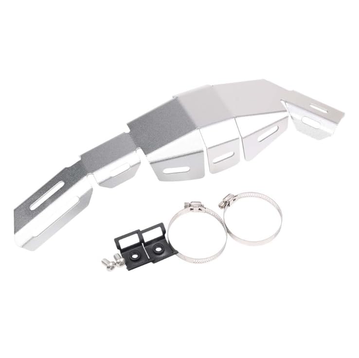 Motorcycle Exhaust Pipe Cover For CRF 300L CRF300L 2020-2023 - color: Silver