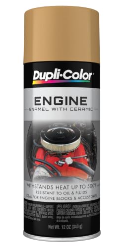 Dupli-Color Engine Paint with CERAMIC, Gloss, Cummins Beige, 12 oz - color: Cummins Beige, size: 12 Ounce (Pack of 1)