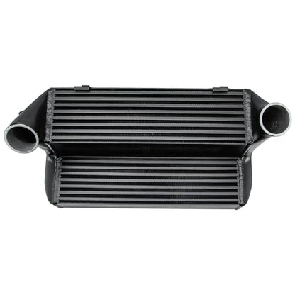 7.5″ Front Mount Turbo Intercooler Upgrade Compatible With 2007-2012 BMW 135i 335i 335xi E82 E90 E91 E92 E93 N54 & N55 Engine 3.0L L6 Aluminum Black Intercoolers