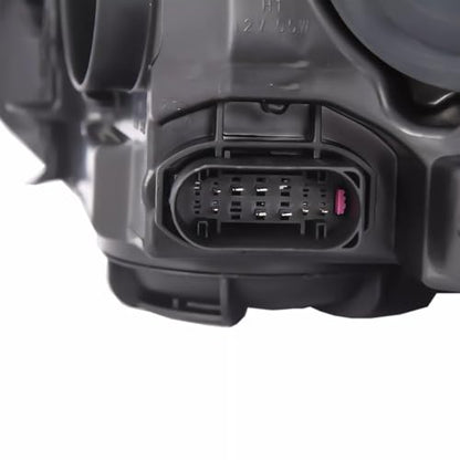 Headlights Assembly w/Bulbs Set For 2012-2014 Ford Focus Black Housing - color: For 2012-2014 Focus