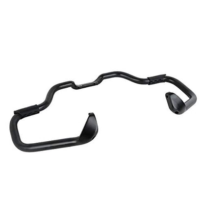 TCT-MOTORPARTS Mustache Engine Guard Highway Crash Bar+ Red Lower Fairing Fit for Indian Roadmaster 2023-2025 Chieftain Classic Springfield Limited - color: Black Crash Bar+Red Fairing