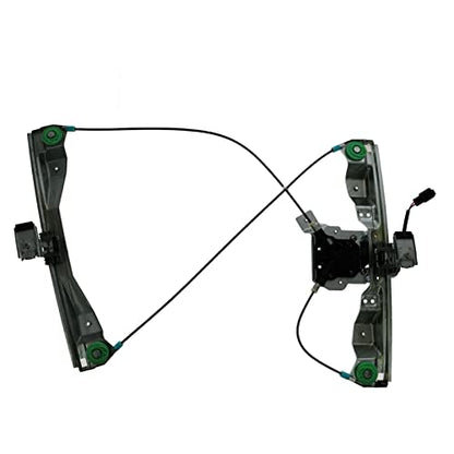TRQ Driver & Passenger Side Power Power Window Regulator & Motor Assembly - style: WRA50448