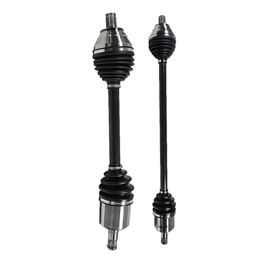 Front CV Axle Shaft Assembly Compatible with Volkswagen Vw Passat 2009-2006, 2.0L Automatic CVT Trans, Left and Right Front CV Axle, 2.0T Comfortline Highline Komfort Trendline Base Sedan Wagon - size: B2CV030-Passat