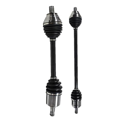 Front CV Axle Shaft Assembly Compatible with Volkswagen Vw Passat 2009-2006, 2.0L Automatic CVT Trans, Left and Right Front CV Axle, 2.0T Comfortline Highline Komfort Trendline Base Sedan Wagon - size: B2CV030-Passat