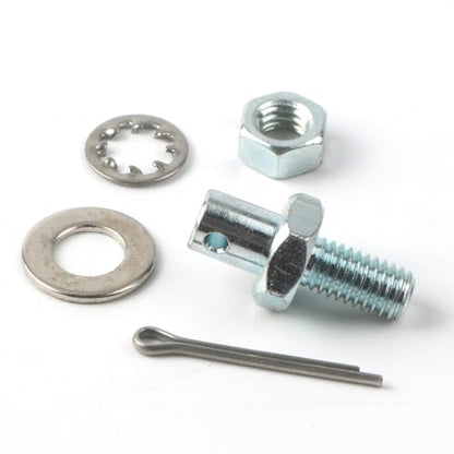 Throttle Cable Adapter Stud Kit #8009 for 1977-later Chevrolet Steel (Includes Nut, Washers, and Cotter Pin)
