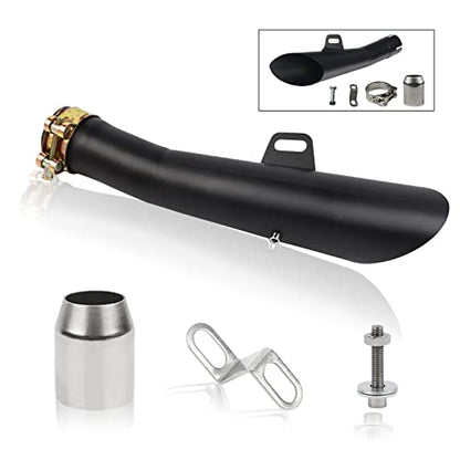 FLYPIG Exhaust Pipe 38-51mm (1.5-2.01") Adjustable for Yamaha YZF R6, 06-18