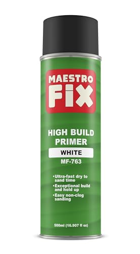 Maestro Fix High Build Aerosol Primer (White) - color: White
