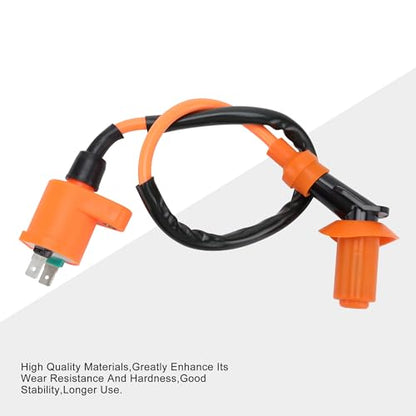 GOOFIT High Performance Racing AC Ignition Coil with 6 Pin CDI Box for 4 Stroke GY6 50cc 125cc 150cc Chinese Moped Scooters ATV Go Kart