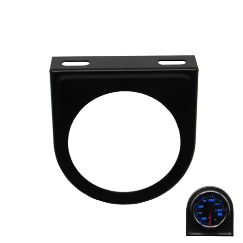 52mm One Piece Single Hole Gauge Mounting Bracket Pod
