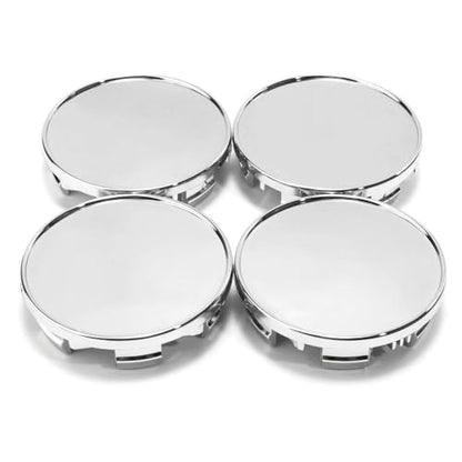 85mm(3.35in)/78mm(3.07in) Chrome Silver Car Wheel Center Hub Caps Set of 4 for Titan(2004-2021) Armada(2004-2022) #40342-7S500#40342-1LA2A #40342-5ZM0 - color: Chrome