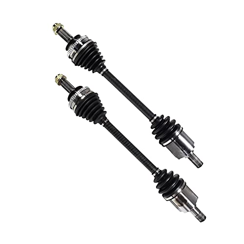 Pair NCV36533 NCV36534 Front Left & Right CV Drive Axle Shaft Assembly for 2001-2003 Acura CL/ 1999-2003 Acura TL, 1998-2002 Honda Accord 3.0L 3.2L V6 CV Axle Assembly - size: B2CV002-N