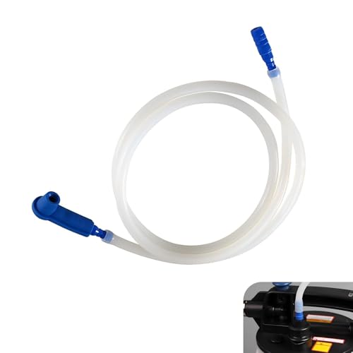 3.93Ft Brake Fluid Bleeder Hose, Auto Brake Bleeding Oil Change Hose, Clear Flexible Brakes Oil Fluid Extractor Tool with Adapter, Universal Braking System Repair Tube Kit for Car Motorcycle