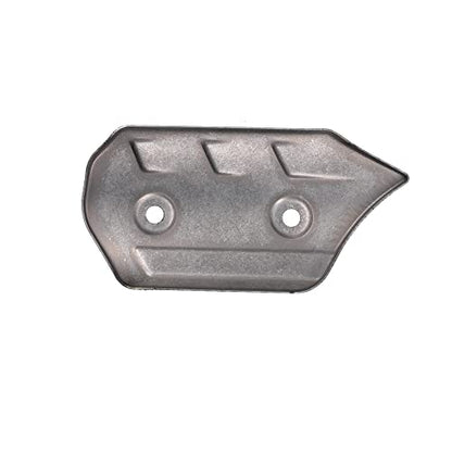 X AUTOHAUX 1 Set Universal Motorcycle ATV Exhaust Muffler Heat Shield - color: Black
