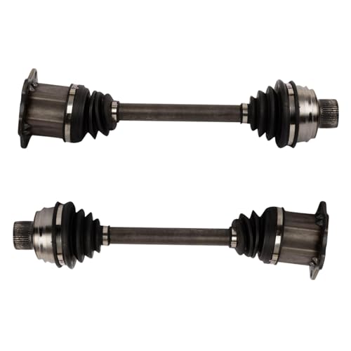 TRQ Front 2 Piece CV Axle Shaft Assembly Set - style: CSA32998
