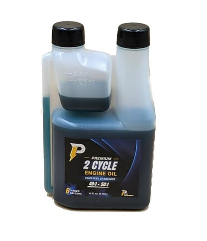 Power Performance Premium 2-Cycle Oil 16oz Easy to Measure Bottle
