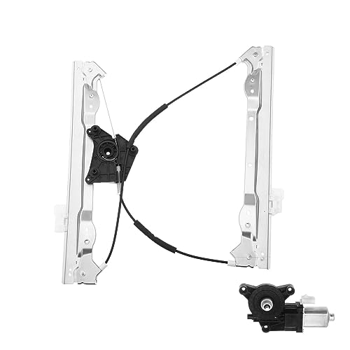 A-Premium Front Driver and Passenger Side Power Window Regulator with Motor - style: Front Driver+Passenger (LH+RH)